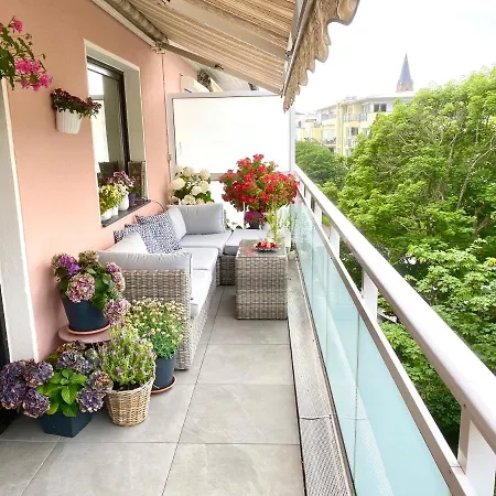 Апартаменты Boutique L'Ahrpartement Ahr-Terrasse-Zentral Бад-Нойенар-Арвайлер Экстерьер фото